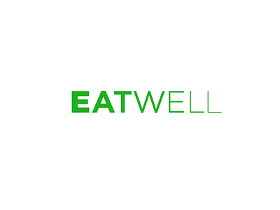 Eatwell app cook delivery design eat eatwell food healthy logo well
