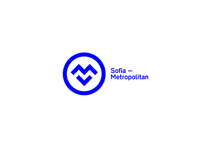 Sofia City Metro logo metro rebrand sofia