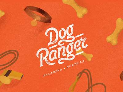 Dog Ranger dog ivan logo logotype manolov ranger typography