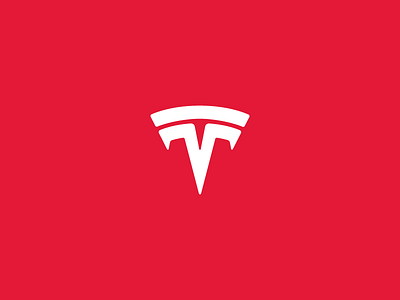 Tesla logo auto car cars facelift logo logotype monogram motors t tesla