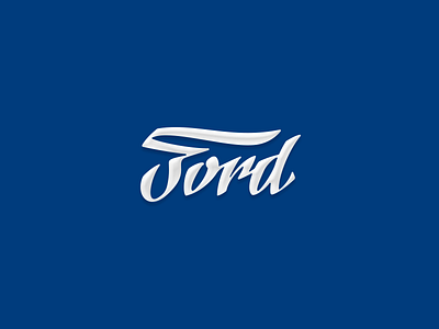 Ford auto calligraphy car design f ford logo motor type typography