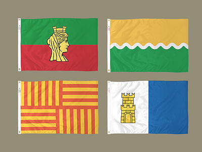 Bulgarian City Flags redesign