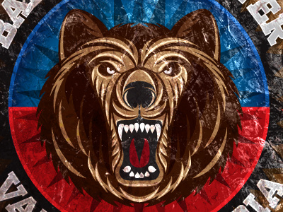 Bear balkan bear black club design ivan logo manolov monster motor sea