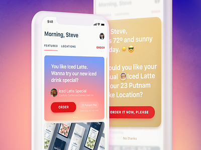 Coffee order app