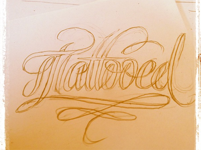 Tattooed Script