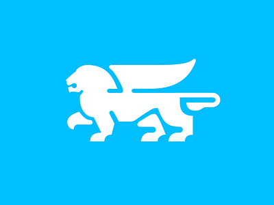 Lion case study arms blue brand coat corporate design ivan lion logo manolov mark seal symbol winged wings