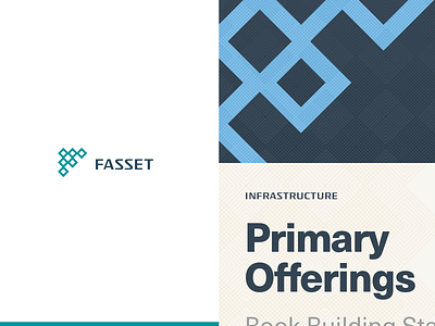 Fasset assets brand branding design finance financial identity identity design illustration logo logotype mark mojotech vector