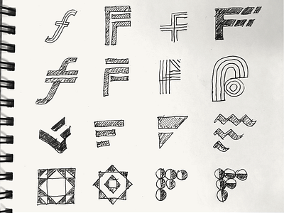 Sketches branding design graphic icon ivan logo logo design logotype manolov mark monogram sketch sketches typography work