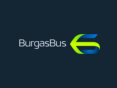 Burgasbus entry with typo burgas bus design logo logotype trasport typography