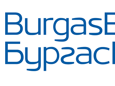 Burgasbus entry typography custom design font ivan letters manolov typo