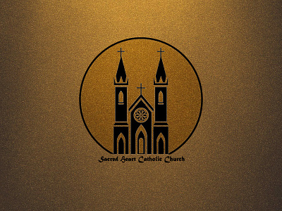 Church Logo christian church church dark background logo design first logo logo logo design