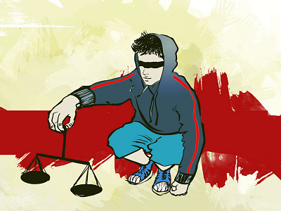 Justiceforall illustration vector