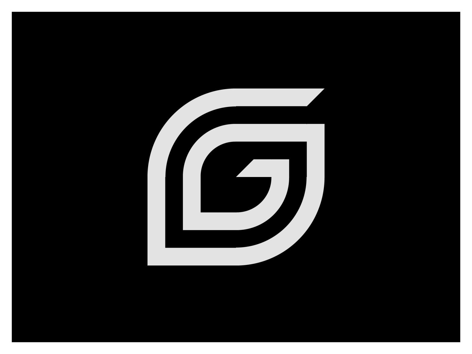 G Letter in Geometric leaf Shape by Tasal Khogyani on Dribbble