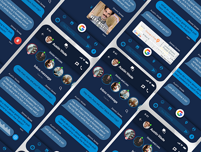 Daily UI #013 - Direct Messaging app daily 100 challenge daily013 dailyui design direct message ui ui design ux uxdesign
