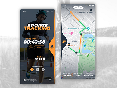 Daily UI #020 - Location Tracker