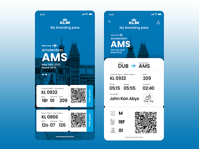 Daily UI #024 - Boarding Pass app boarding pass daily 100 challenge dailyui dailyui 024 design ui ui design ux uxdesign