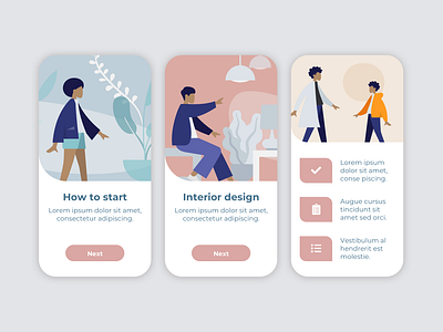 Interior design app concept app app concept clean design interior interior architecture interior design interiors mobile app soft start ui ui ux design ux