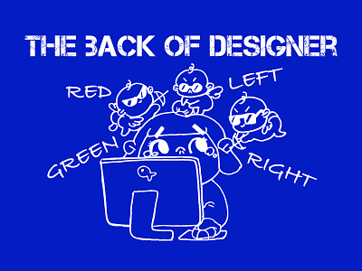The back of designer