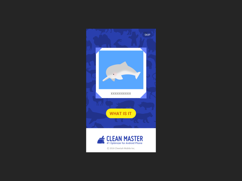 Earthday Series:Lipotes vexillifer blue dolphin earthday gif icon motion sea splashscreen ui