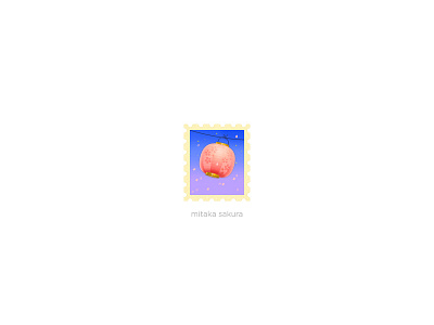 Mitaka Memory blossom cherry effyzhang gradient icon illustration japan lantern night pink sakura traditional