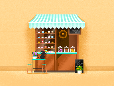 May：Candy Dream candy cat effyzhang google hot icon illustration lovely popular shop sweet ui