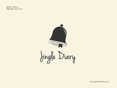 Jingle Diary Logo Concept