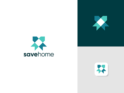 save home logo design