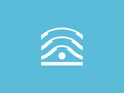 Wifi Wave Logo abstract branding computer element graphic design logo logo design wave logo wifi logo
