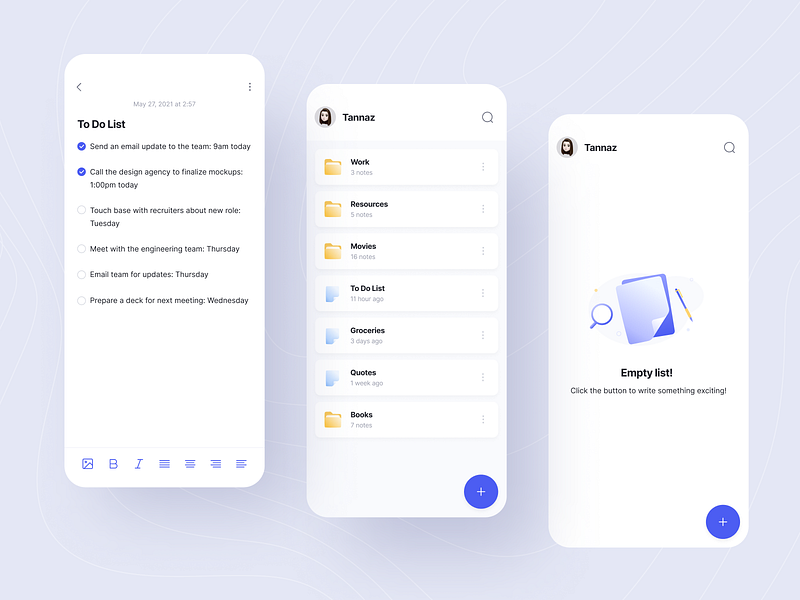 Browse thousands of Note Taking App images for design inspiration ...