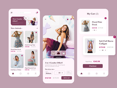 Shopping Application app app design application branding business colorful creative credit card design e-commerce graphic design mobile app mobile application popular shopping style trending design ui ux web design