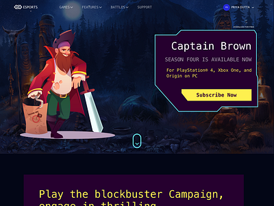 Captain Brown Hunting Gaming Website game gaming website