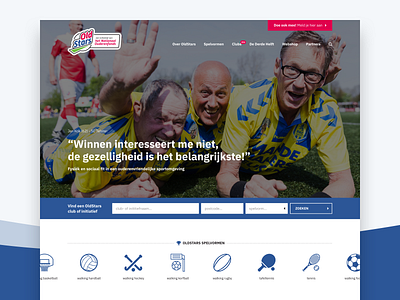 OldStars - Web design