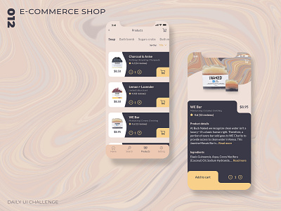 Daily UI Challenge - 012 - E-Commerce Shop (Single Item)