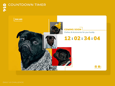 Daily UI Challenge - 014 - Countdown Timer countdown timer dailyui ui uidesign uxdesign