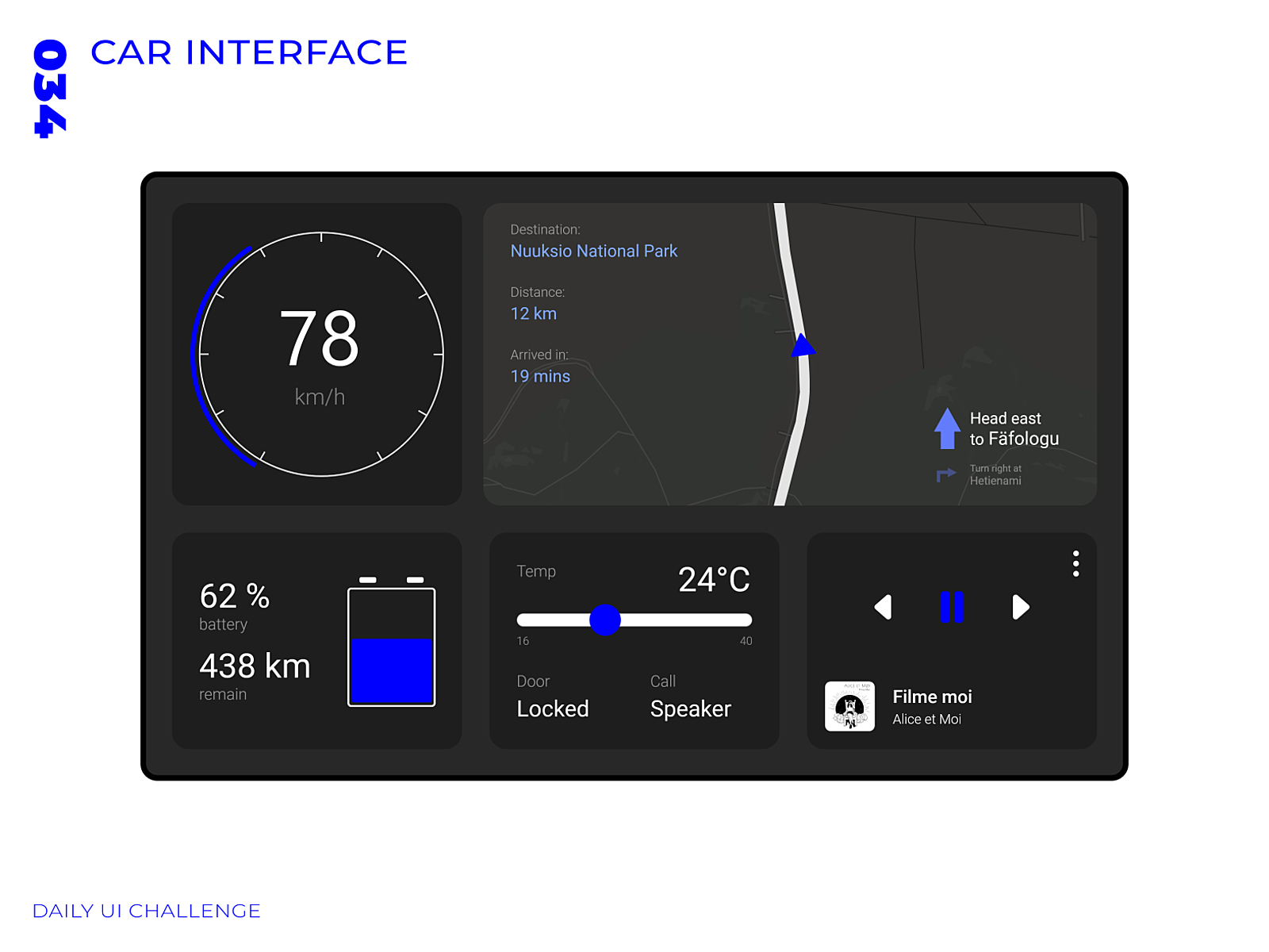 Car interface