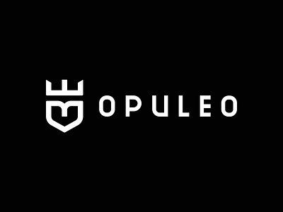 Opuleo - Luxury brand branding design fashion brand heart logo logo luxurious luxury luxury brand luxury logo premade logo
