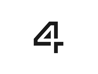 44 - Monogram 44 logo 44 monogram brand branding clever logo logo design logo for sale logoinspirations minimalism monogram negative space logo number logo ready made logo typography ui