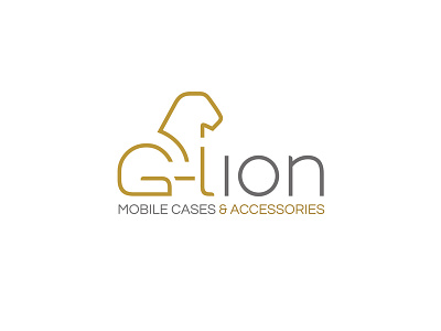 G-lion accessories animal clever greatlion lion logo minimalism mobile mobilecases mobilephone smart typography