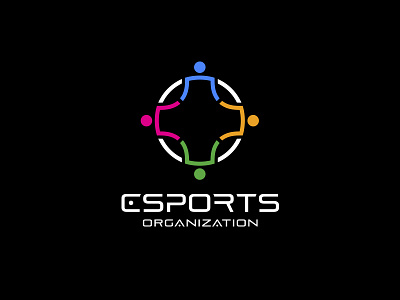 Esports Organization clever console esports game gamepad gamer gaming giletroja joystick logo minimalism smart