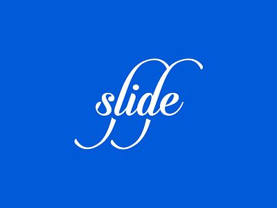 Slide clever giletroja logo logodesign logotype minimalism slide smart typographic logo typography verb verbicon