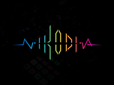 DJ NIKODIA clever deephouse discjockey electronicmusic logo minimalism music music logo musician smart sound sound signal