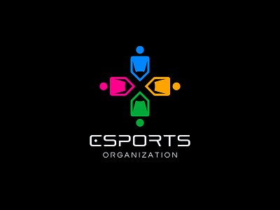 Esports Organization console controller esport esport logo esports esports logo esports organization game gaming gaming logo human pictograms joystick