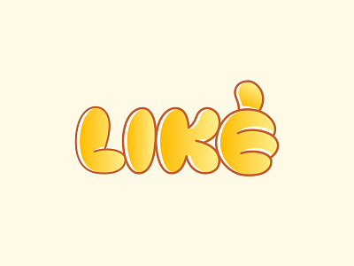 LIKE clever emoji emoticon giletroja hand like like button like logo liker likes logo design logotype minimalism smart typography verbicon