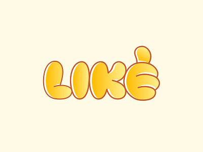 LIKE clever emoji emoticon giletroja hand like like button like logo liker likes logo design logotype minimalism smart typography verbicon