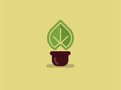 Plant design illustration vector