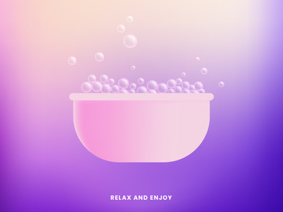 Relax and Enjoy design illustration marketing vector