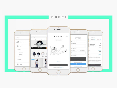 Roepi Apps Ui Design app design appdesign ecommerce ui ui ux design uiux