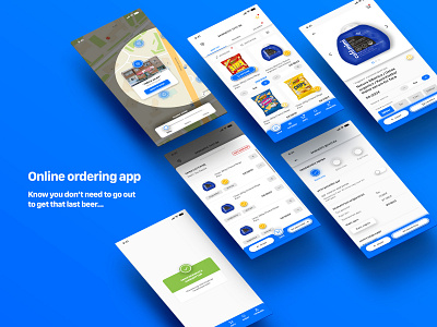 (Concept) Online ordering app adobe xd photoshop ui ux application application design concept concept design ui uxdesign