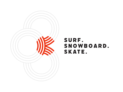 The Kanu Rings brand brand design brand identity branding design layout logo logo brand mark logo branding minimalism skate skateboarding snowboard surf typography