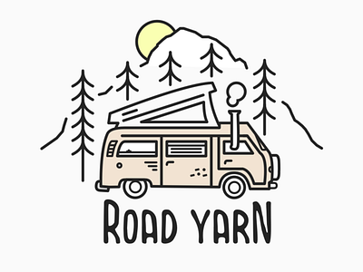 Road Yarn // Van Illustration